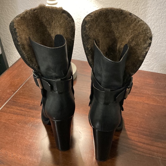 Calvin Klein Tanya Boots. HTF. Unique and flirty! - Picture 3 of 11